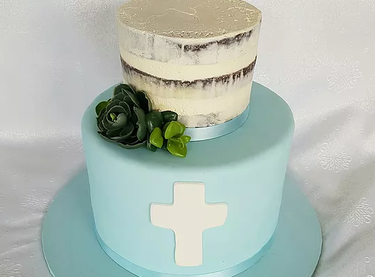 baptism cakes